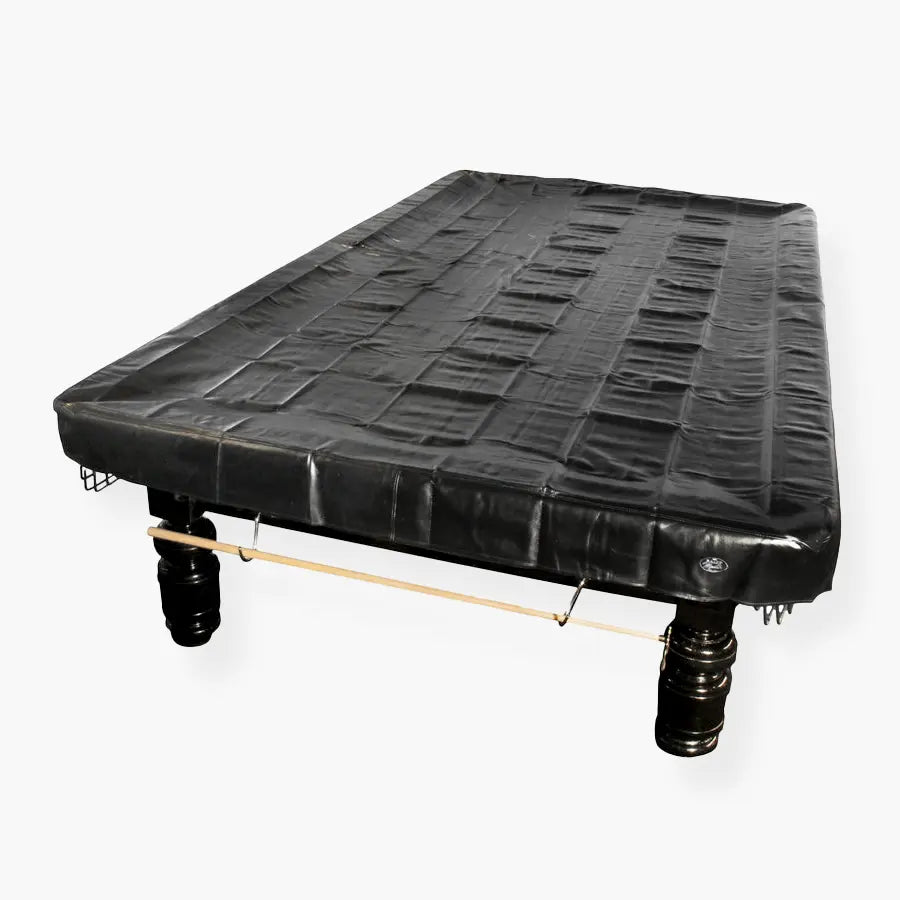 Baize Master 12ft black snooker table cover Cue + Case
