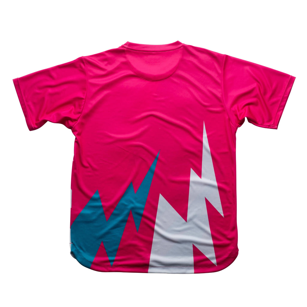 Aixo Bolt Mens Top Pink Aixo