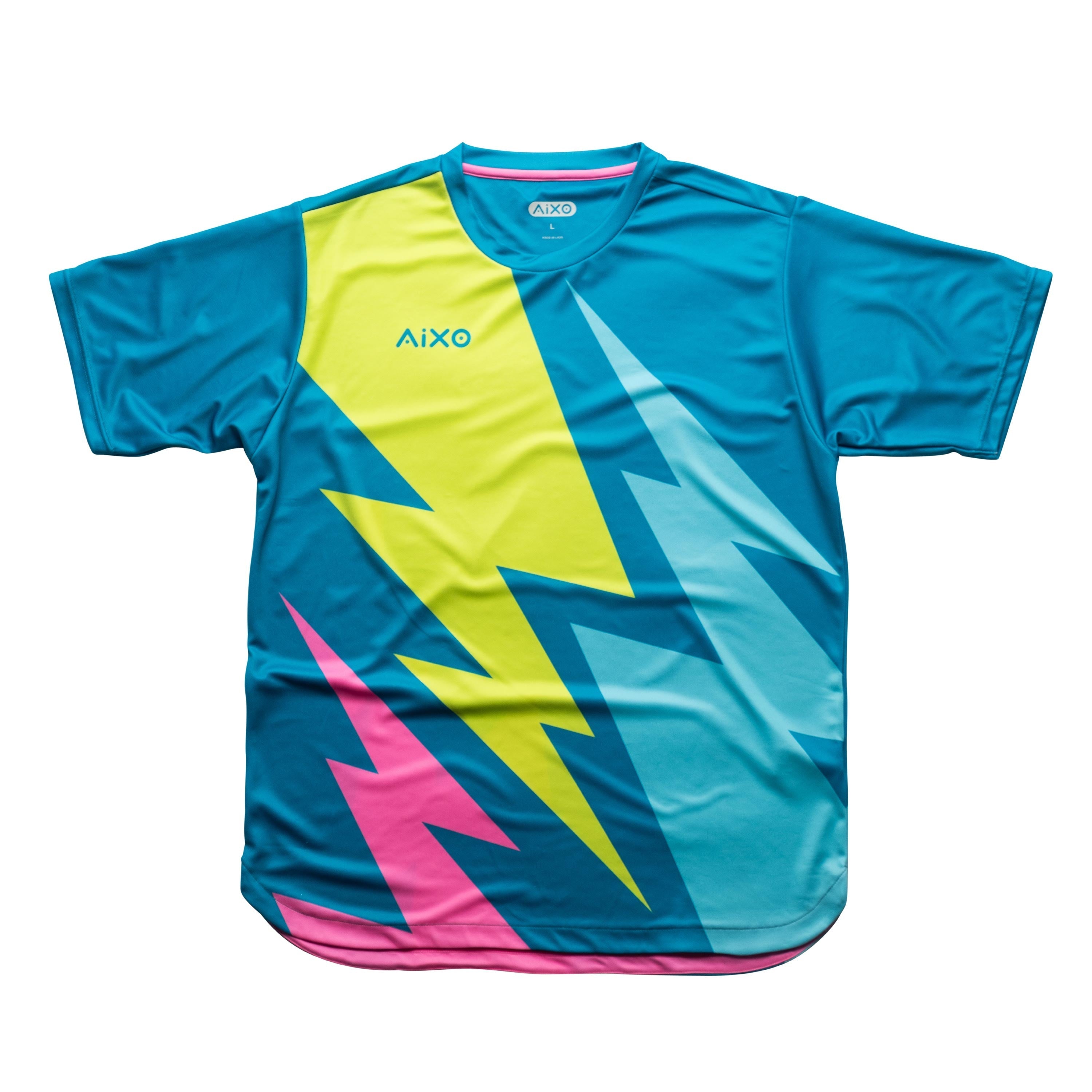 Aixo Bolt Mens Top Teal Aixo