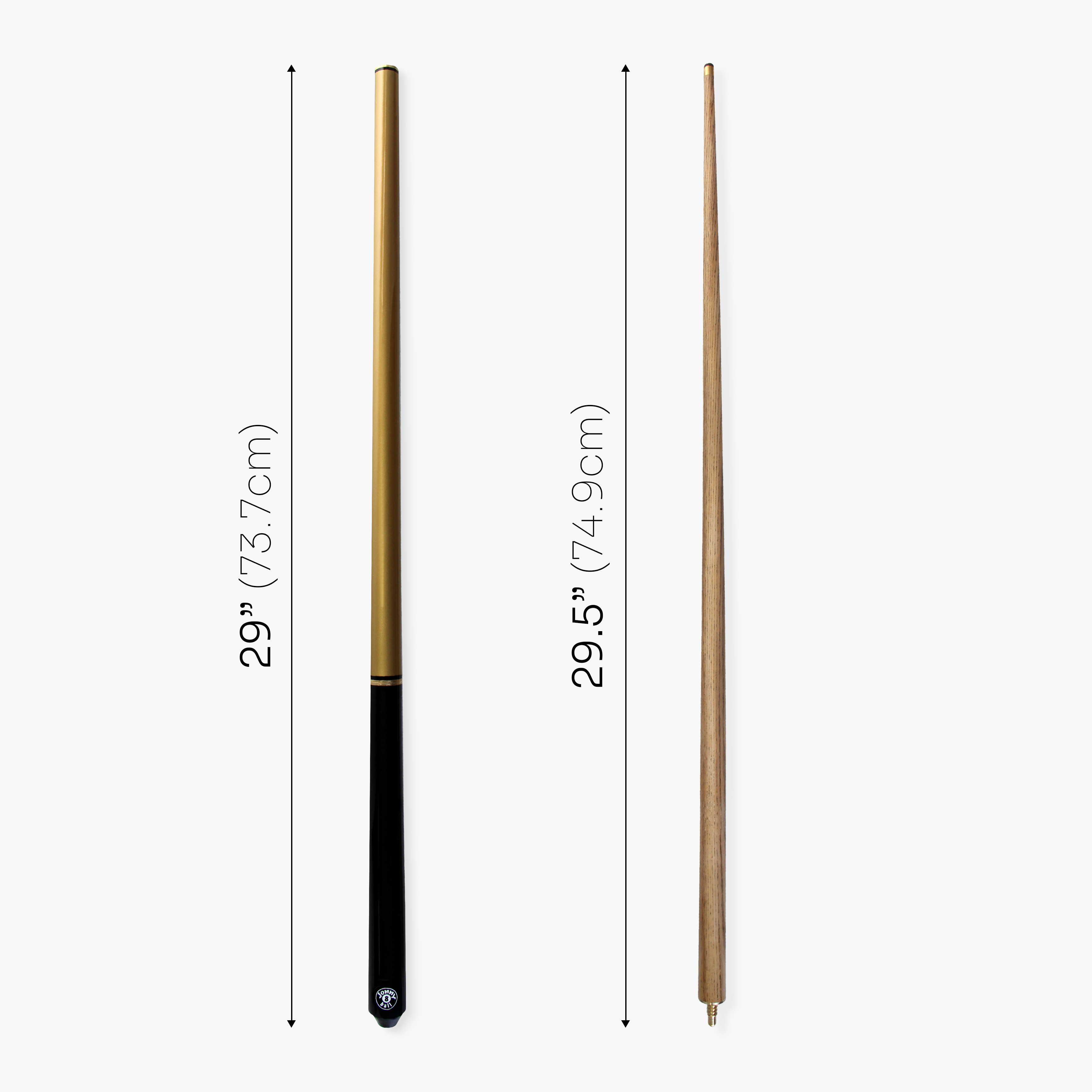 Jonny 8 Ball Triad 57-inch adjustable 3-piece cue Cue + Case