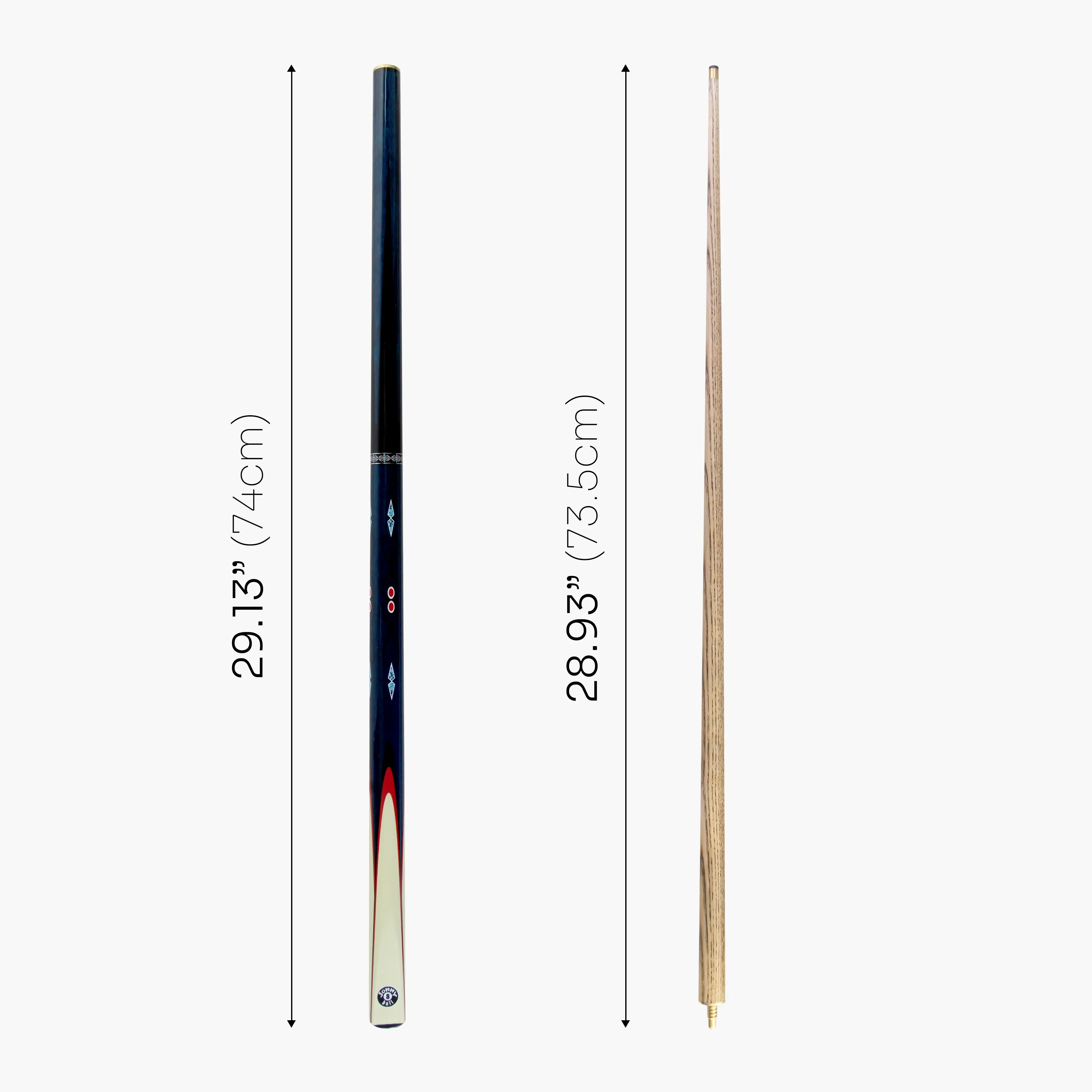 Jonny 8 Ball Comet 57-inch 2-piece pool cue Cue + Case