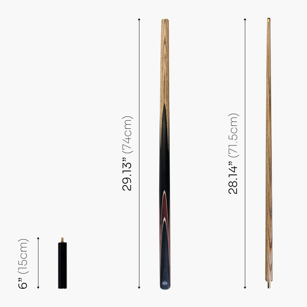 Baize Master Crucible 57-inch cue and case set Cue + Case