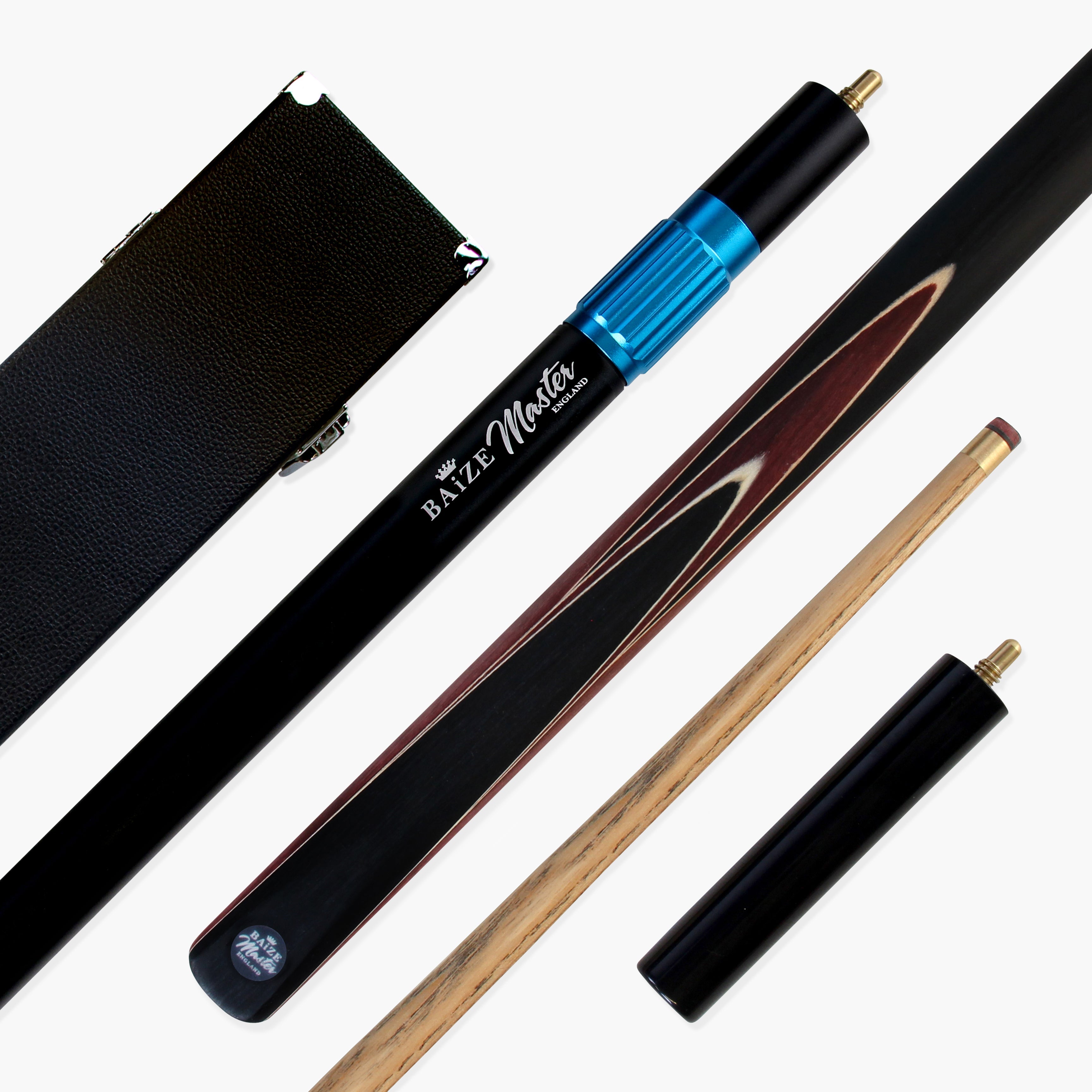 Baize Master Crucible 57-inch cue and case set Cue + Case