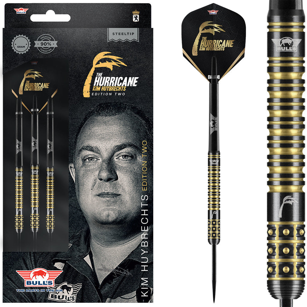 Bull's Kim Huybrechts 90% Black E2 GW Darts