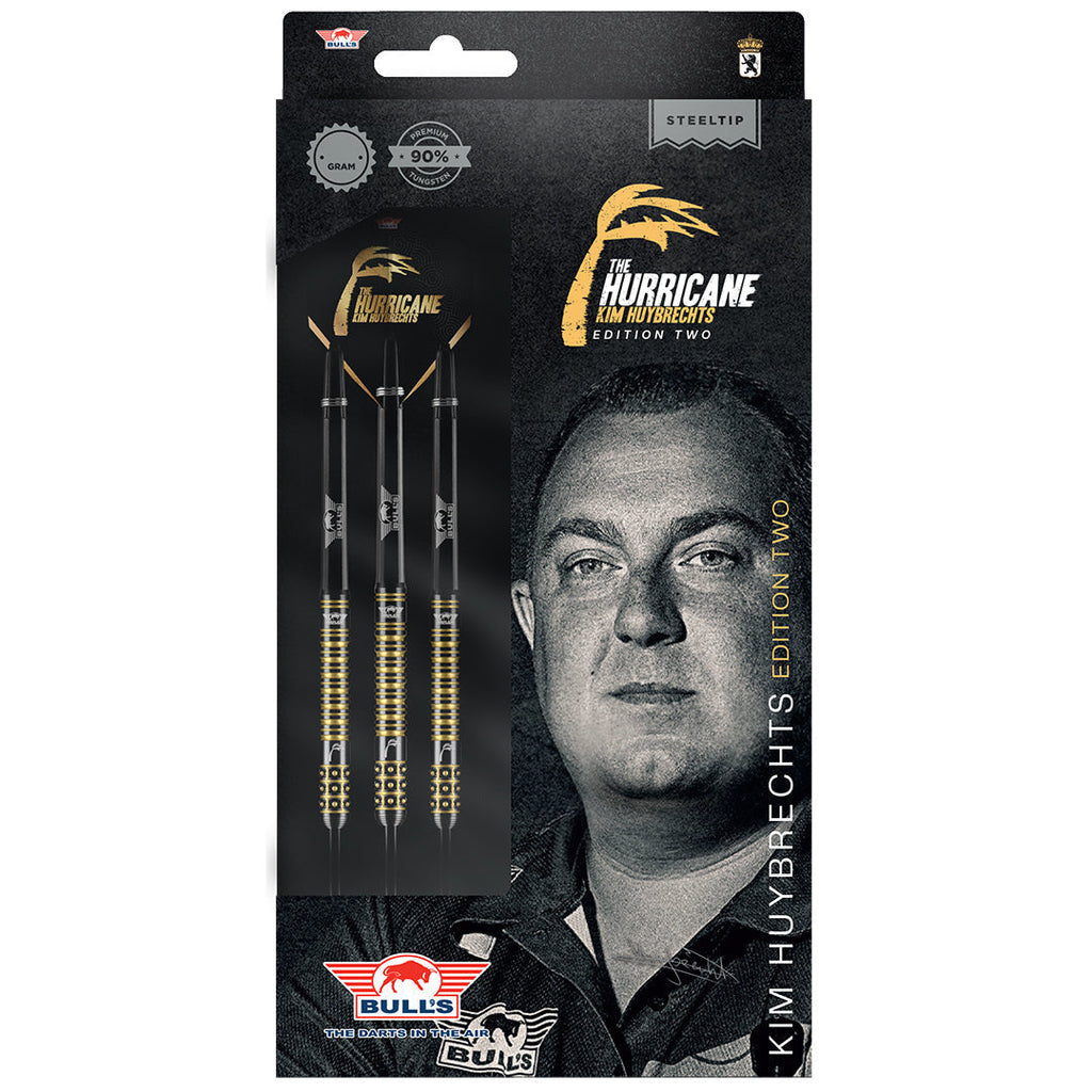 Bull's Kim Huybrechts 90% Black E2 GW Darts
