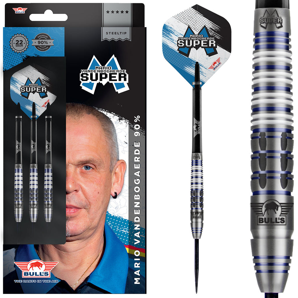 Bull's Mario Vandenbogaerde 90% GW Darts