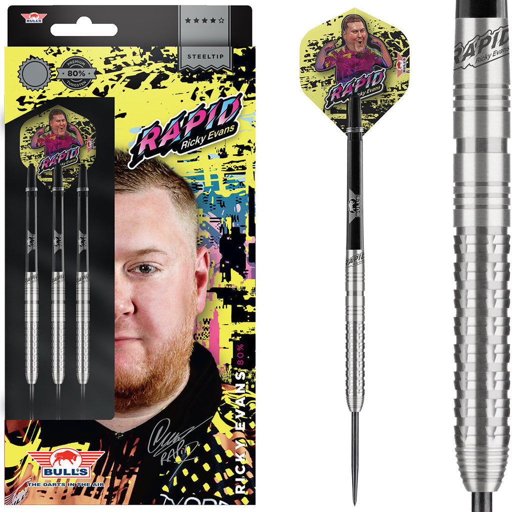 Bull's Ricky Evans Natural 80% GW Darts