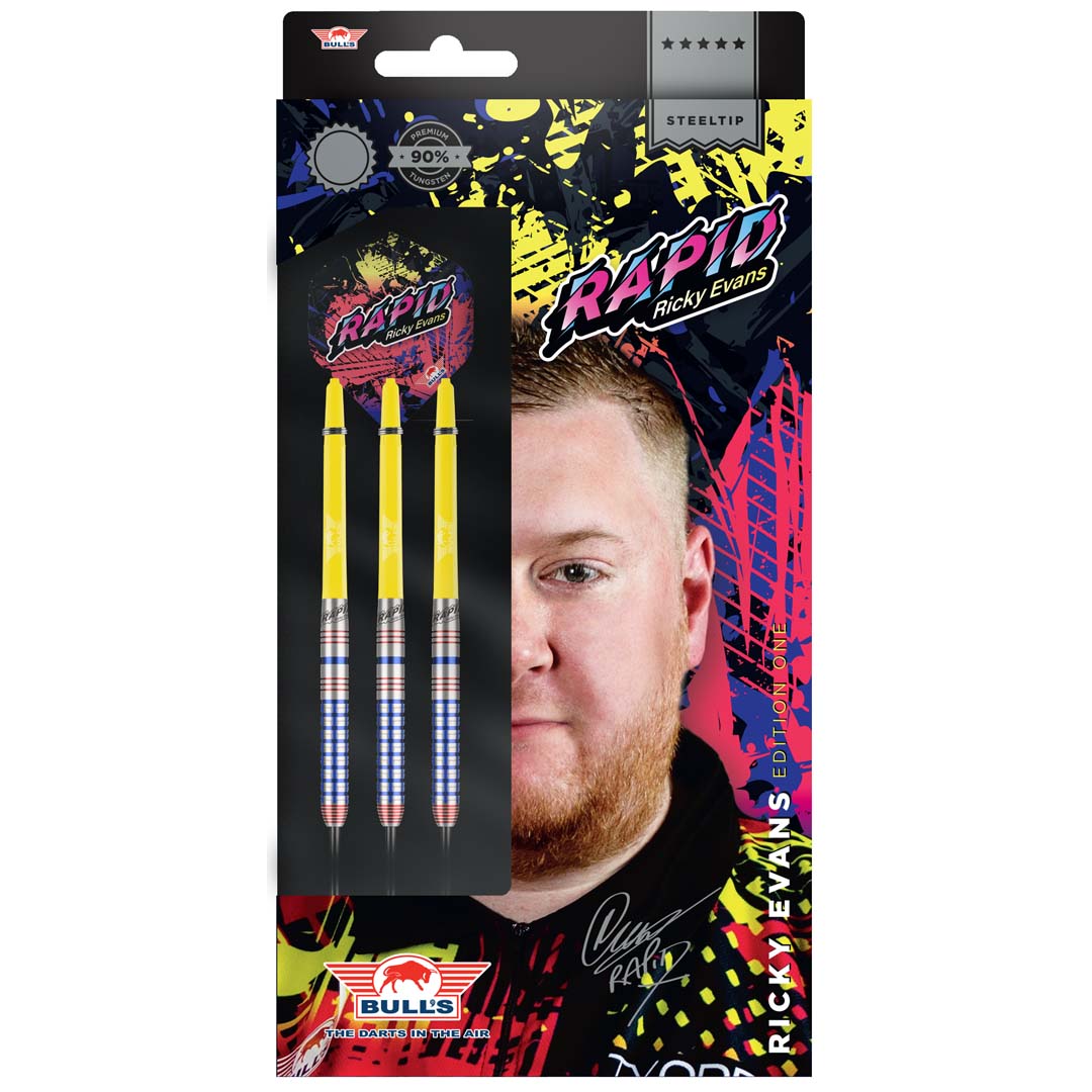 Bull's Ricky Evans 90% GW Darts