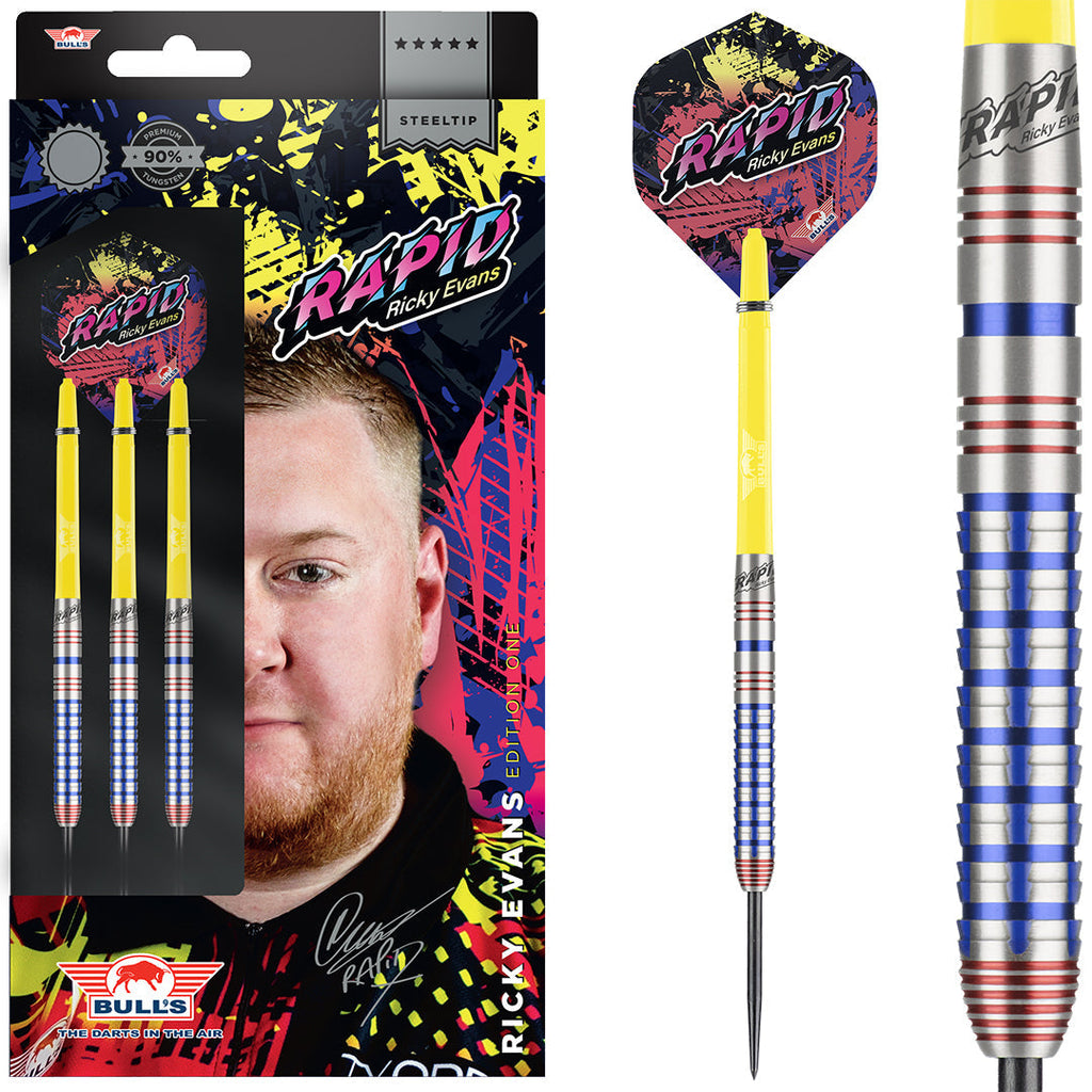 Bull's Ricky Evans 90% GW Darts