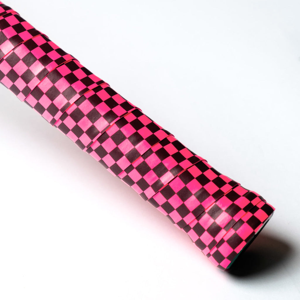 Aixo Checker Overgrip Fluo Pink Aixo