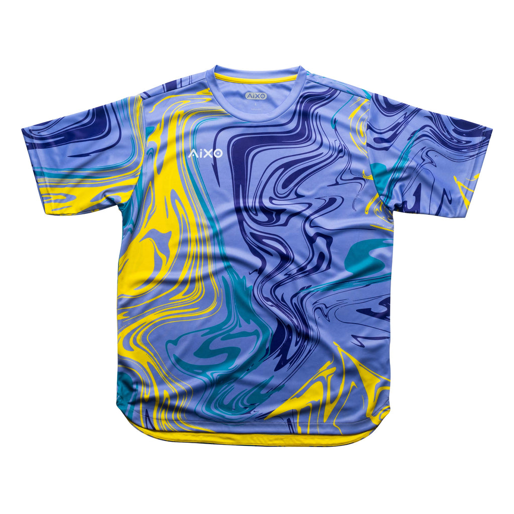 Aixo Chrome Mens Top Lilac Aixo