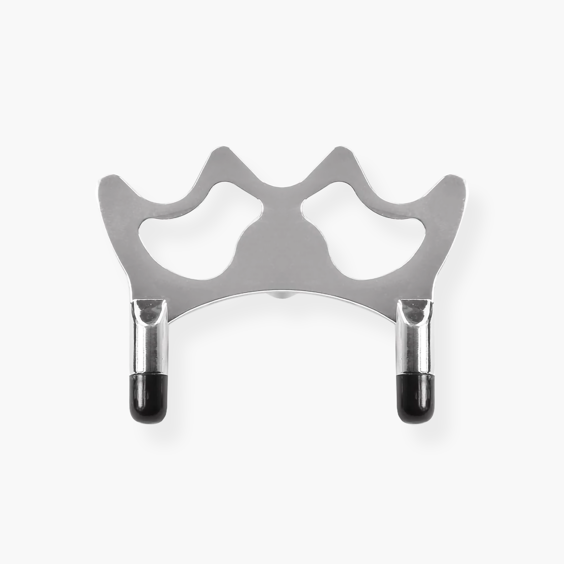 Chrome half butt rest head with plastic toes Cue + Case