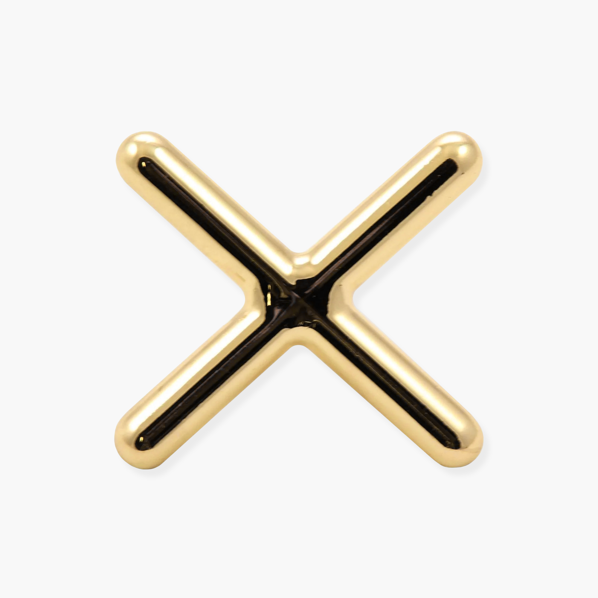 Toeless brass cross rest head