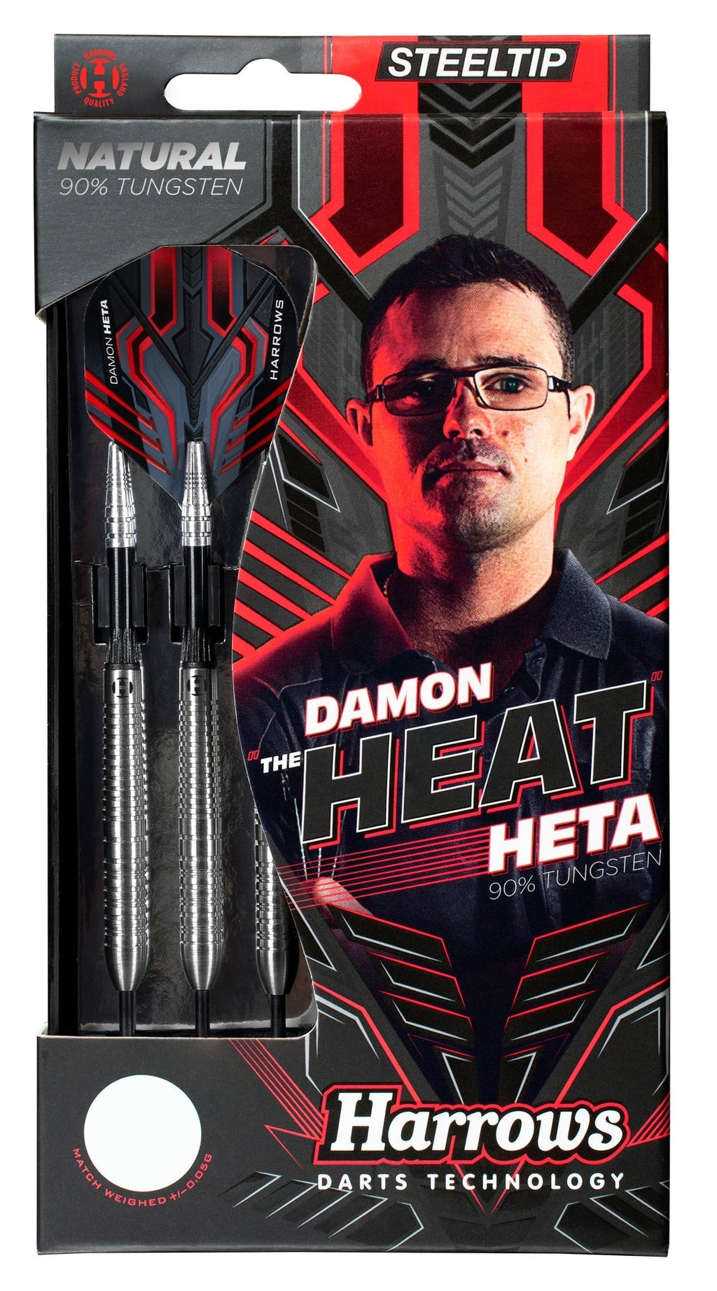 Harrows Damon Heta Natural 90% GW Darts