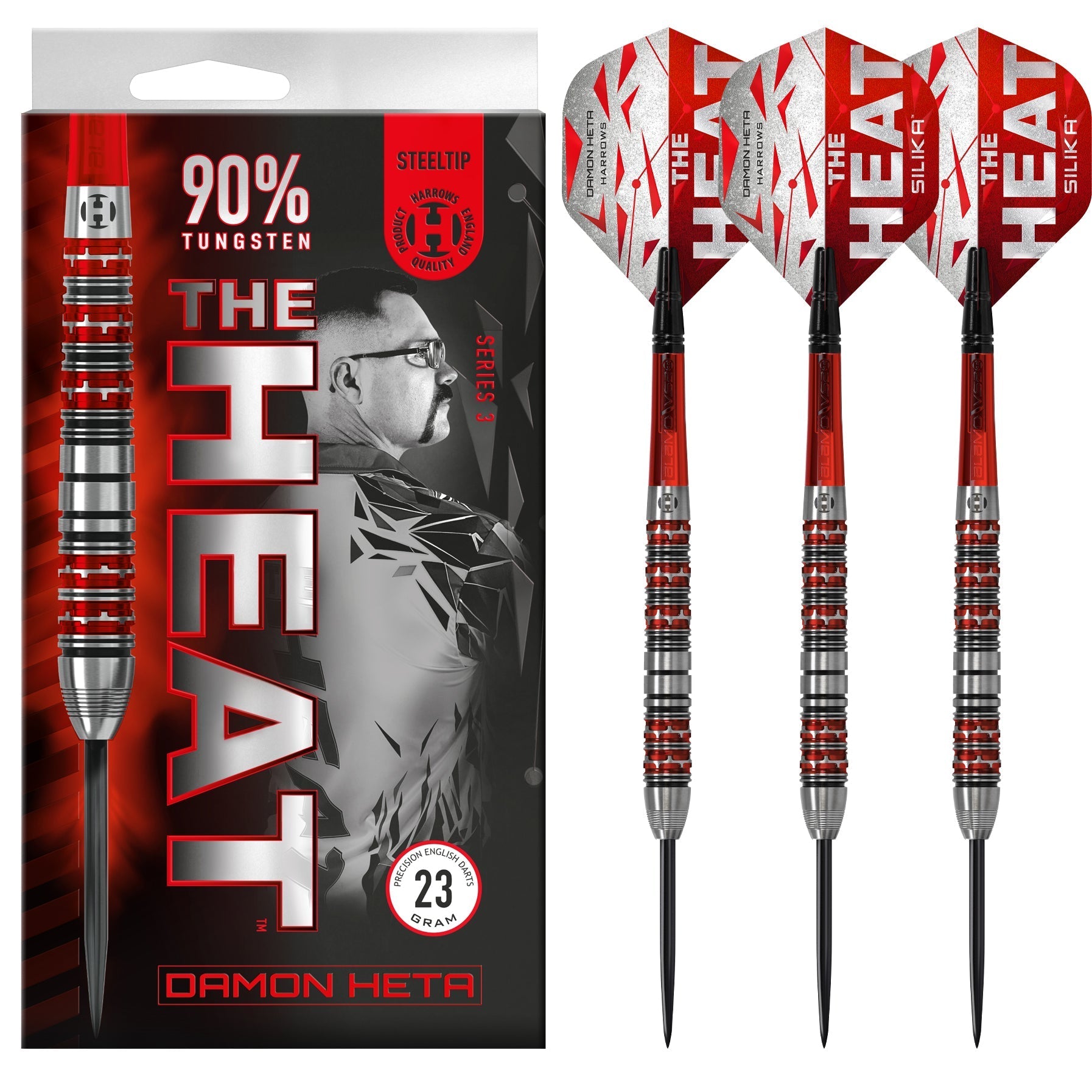 Harrows Damon Heta SERIES 3 90% GW Darts