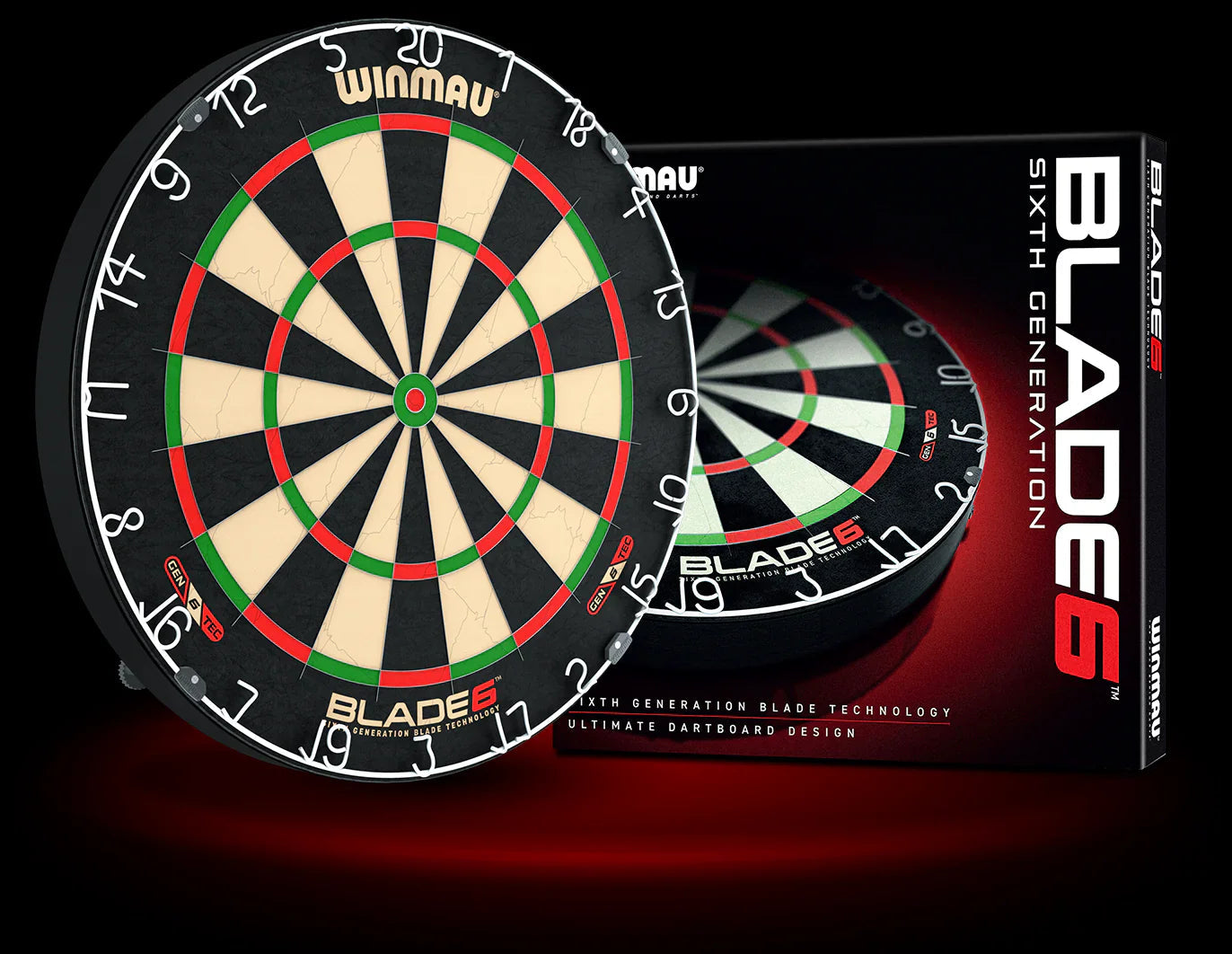 Winmau Blade 6 Dartboard GW Darts