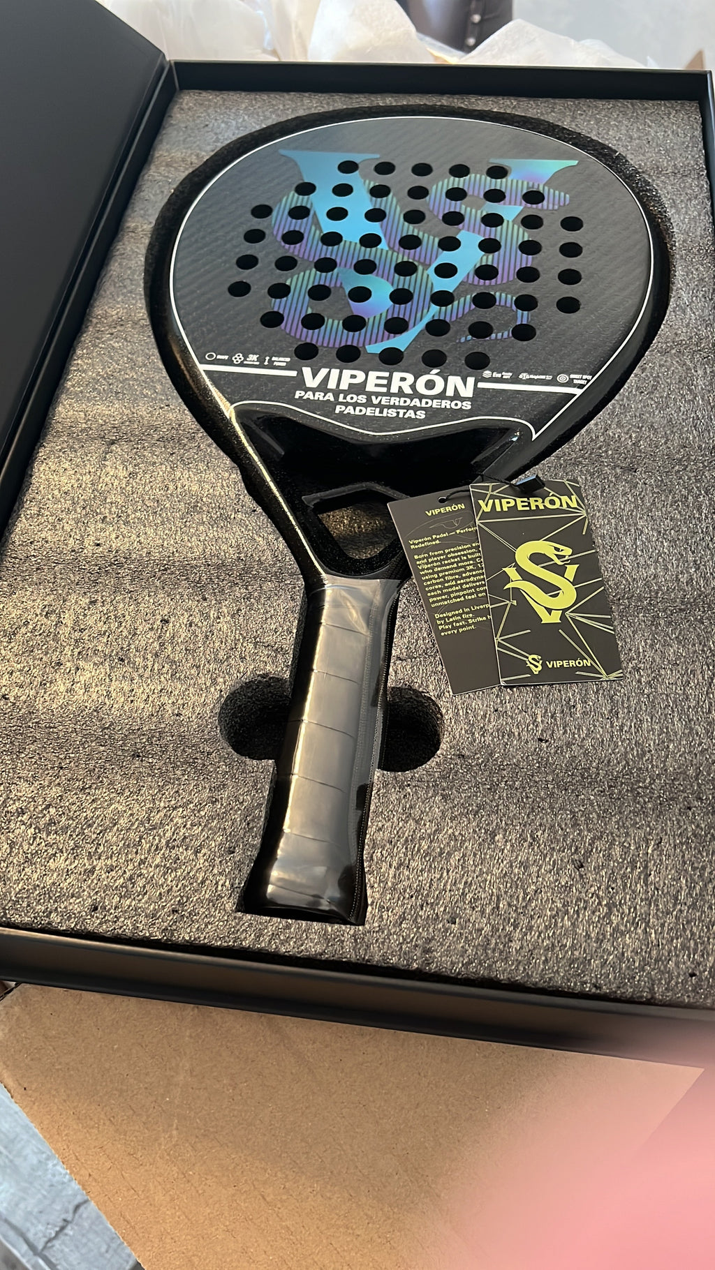 2026 Rainbow Boa Edition - VÍPERÓN Padel Racket Viperón Padel