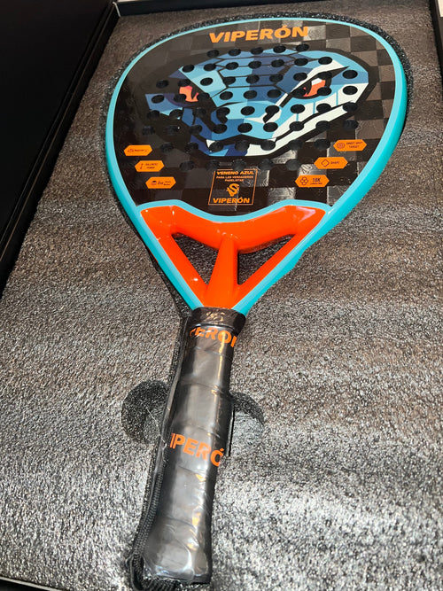 2026 Veneno Azul (Blue Poison) - VÍPERÓN Padel Racket Viperón Padel