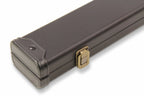 Baize Master plain black 2-piece cue case Cue + Case