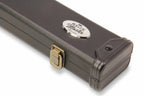 Baize Master plain black 2-piece cue case Cue + Case