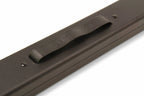 Baize Master plain black 2-piece cue case Cue + Case