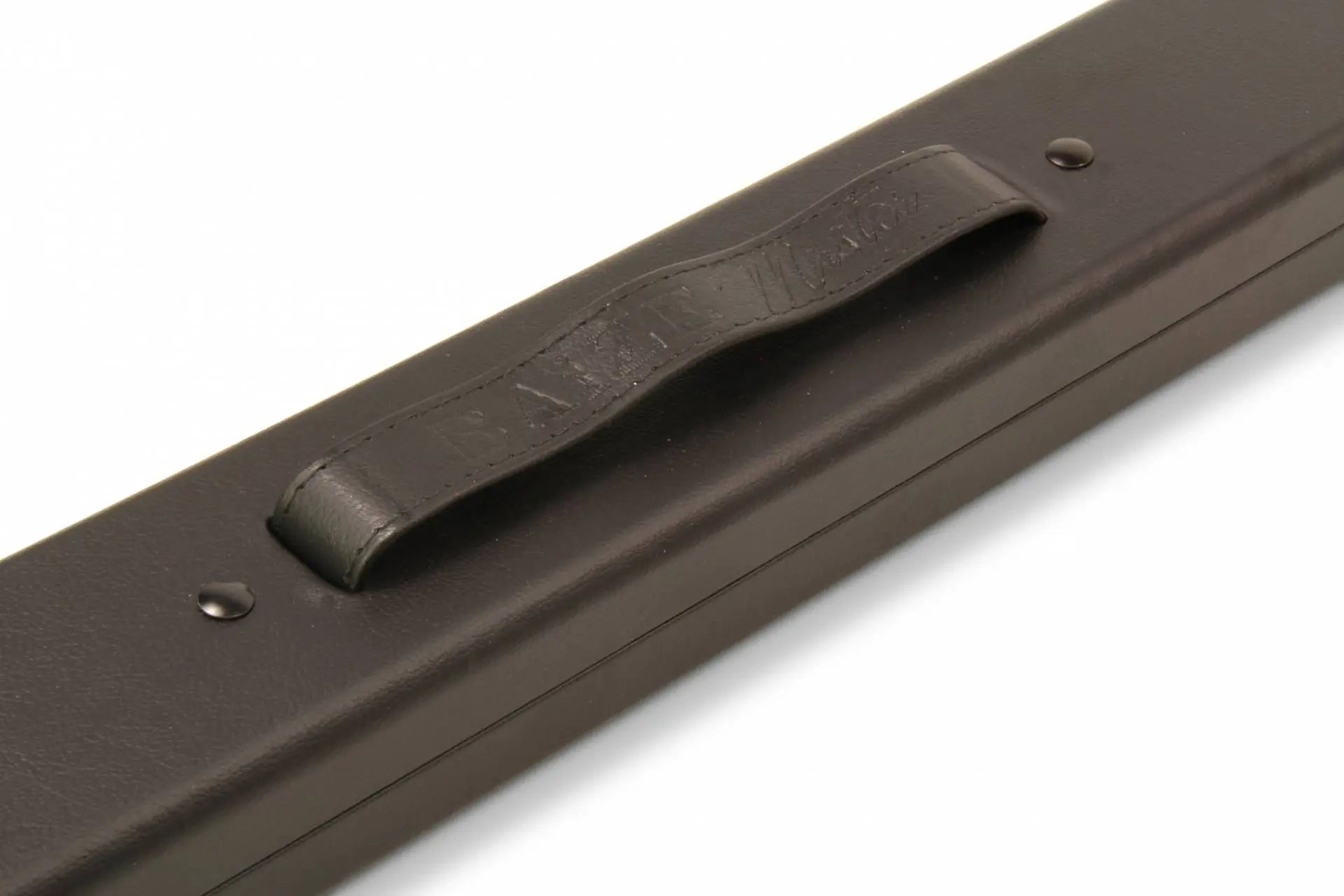 Baize Master plain black 2-piece cue case Cue + Case