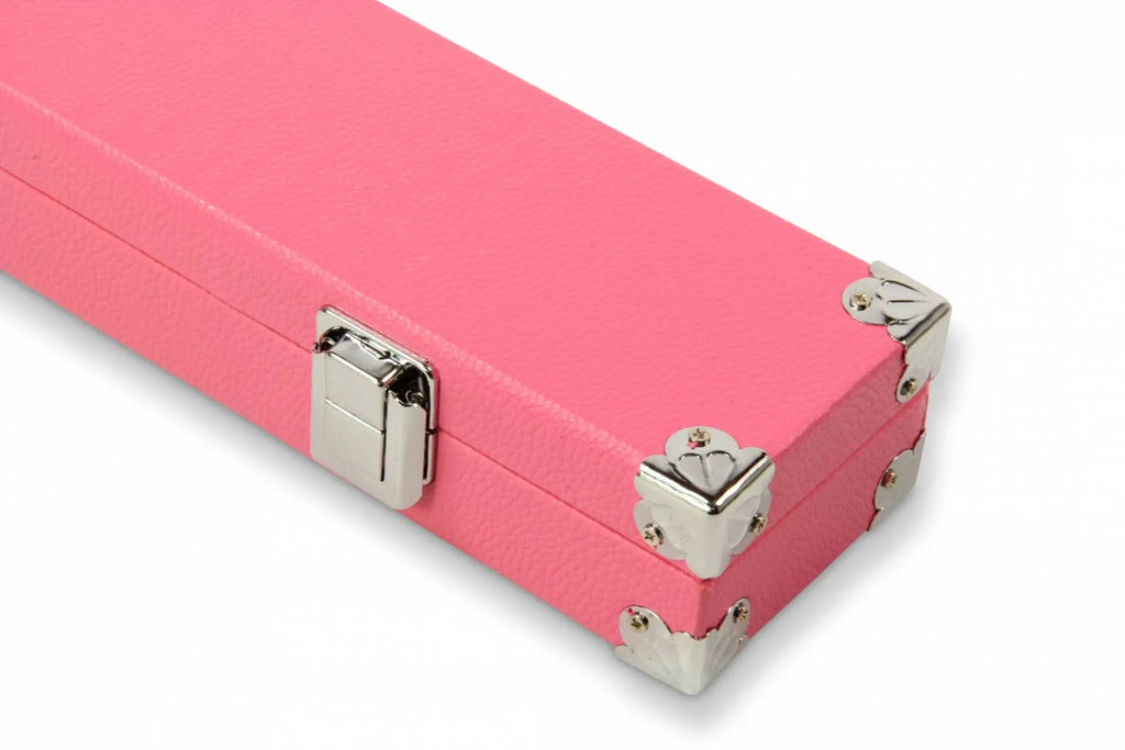 Jonny 8 Ball hot pink foam-lined 2-piece cue case Cue + Case
