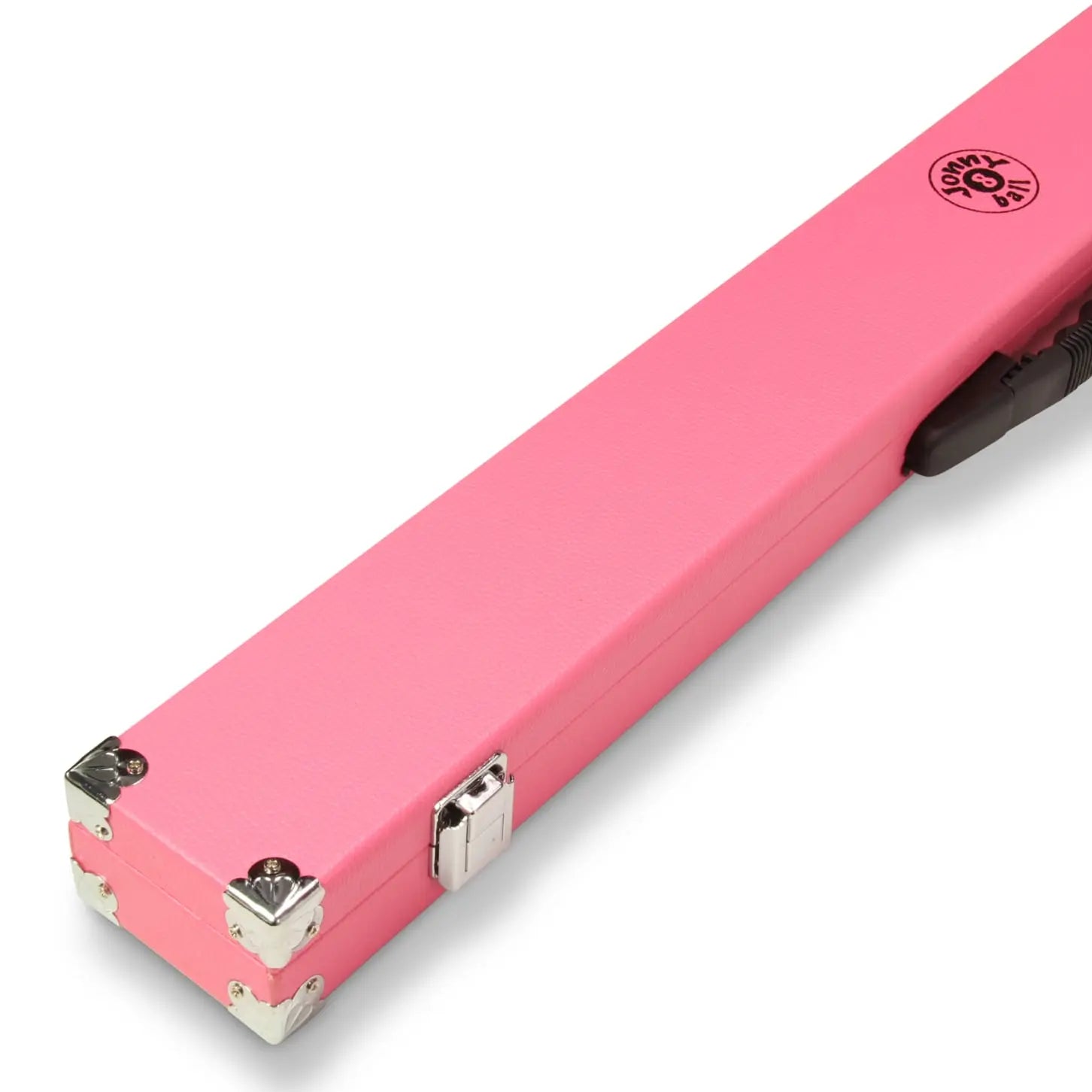 Jonny 8 Ball hot pink foam-lined 2-piece cue case Cue + Case