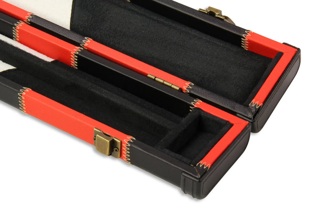 Baize Master 1-piece patch cue case - 2 cues Cue + Case