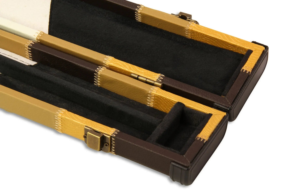 Baize Master 1-piece patch cue case - 2 cues Cue + Case