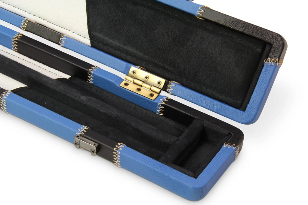 Baize Master 1-piece luxury patch cue case - 2 cues Cue + Case