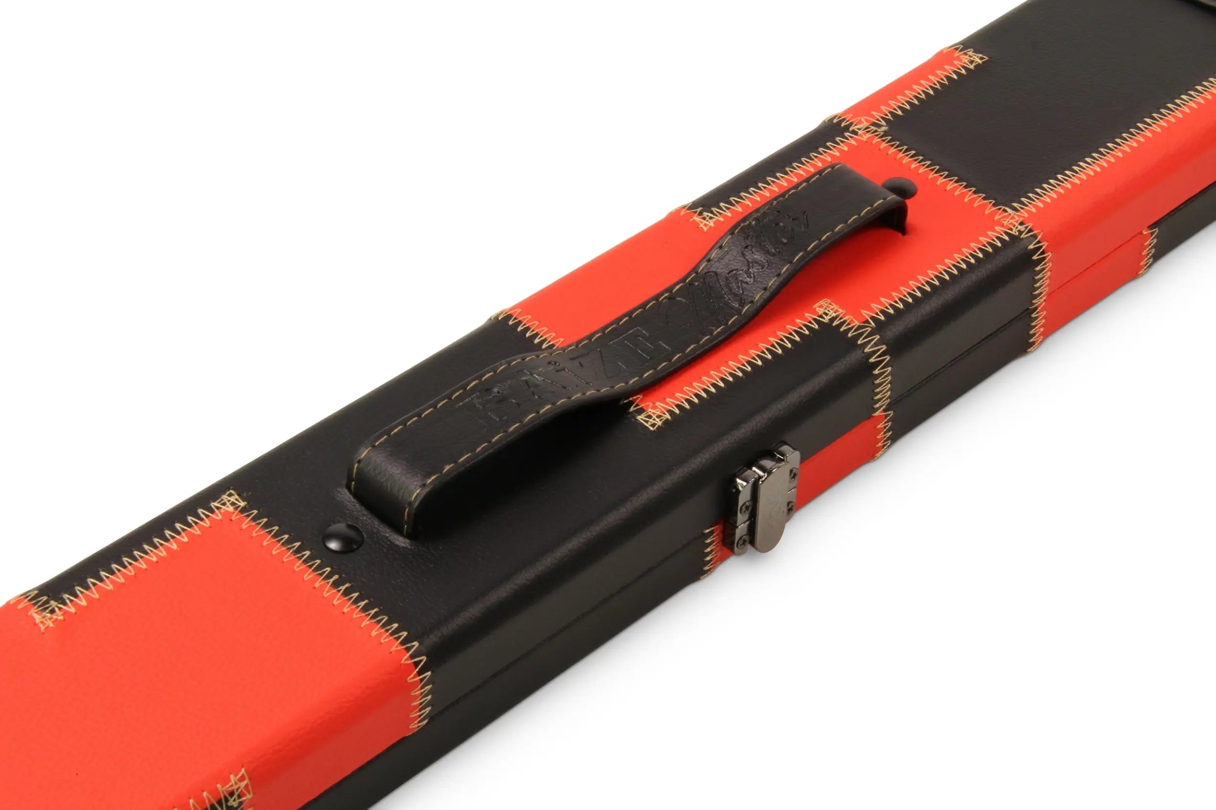 Baize Master 1-piece luxury patch cue case - 2 cues Cue + Case