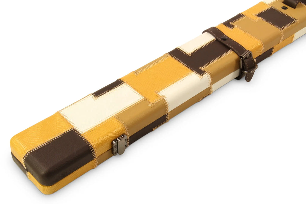 Baize Master 1-piece luxury patch cue case - 2 cues Cue + Case