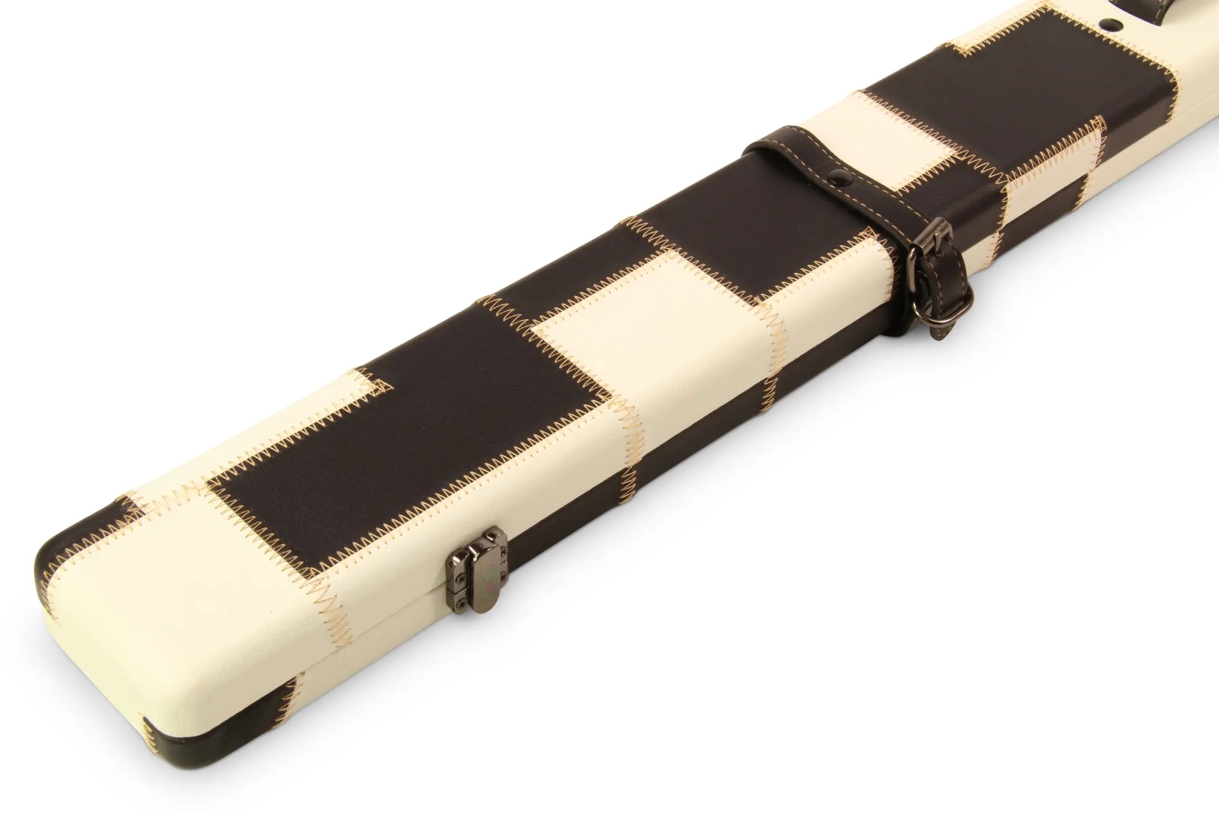Baize Master 1-piece luxury patch cue case - 2 cues Cue + Case
