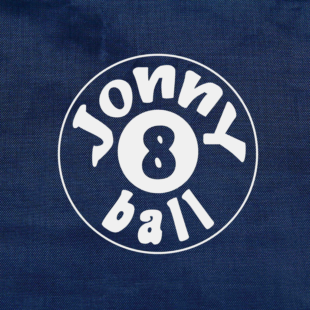 Jonny 8 Ball 7ft dark blue fitted table cover Cue + Case