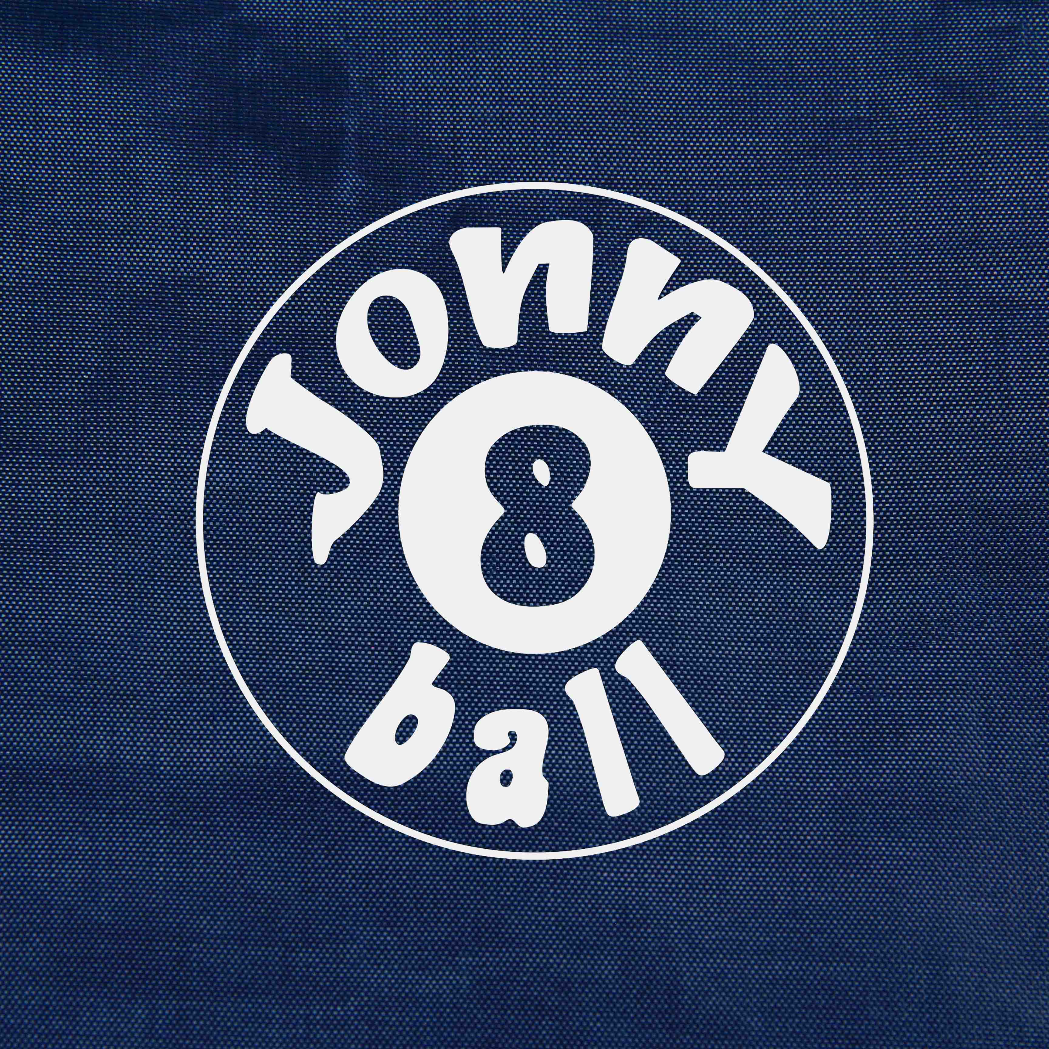 Jonny 8 Ball 7ft dark blue fitted table cover Cue + Case