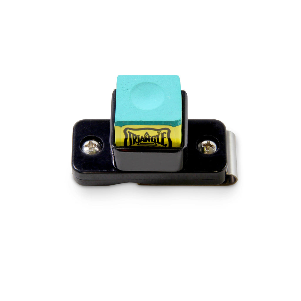 Metal magnetic chalk holder and belt clip Cue + Case