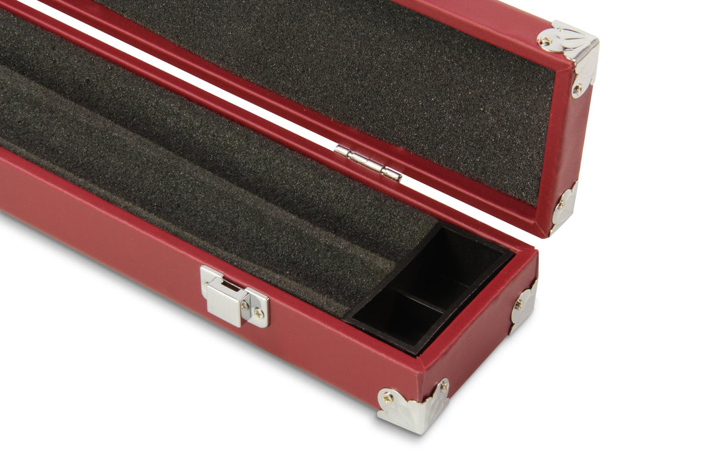 2-piece cue case with chalk compartment Cue + Case