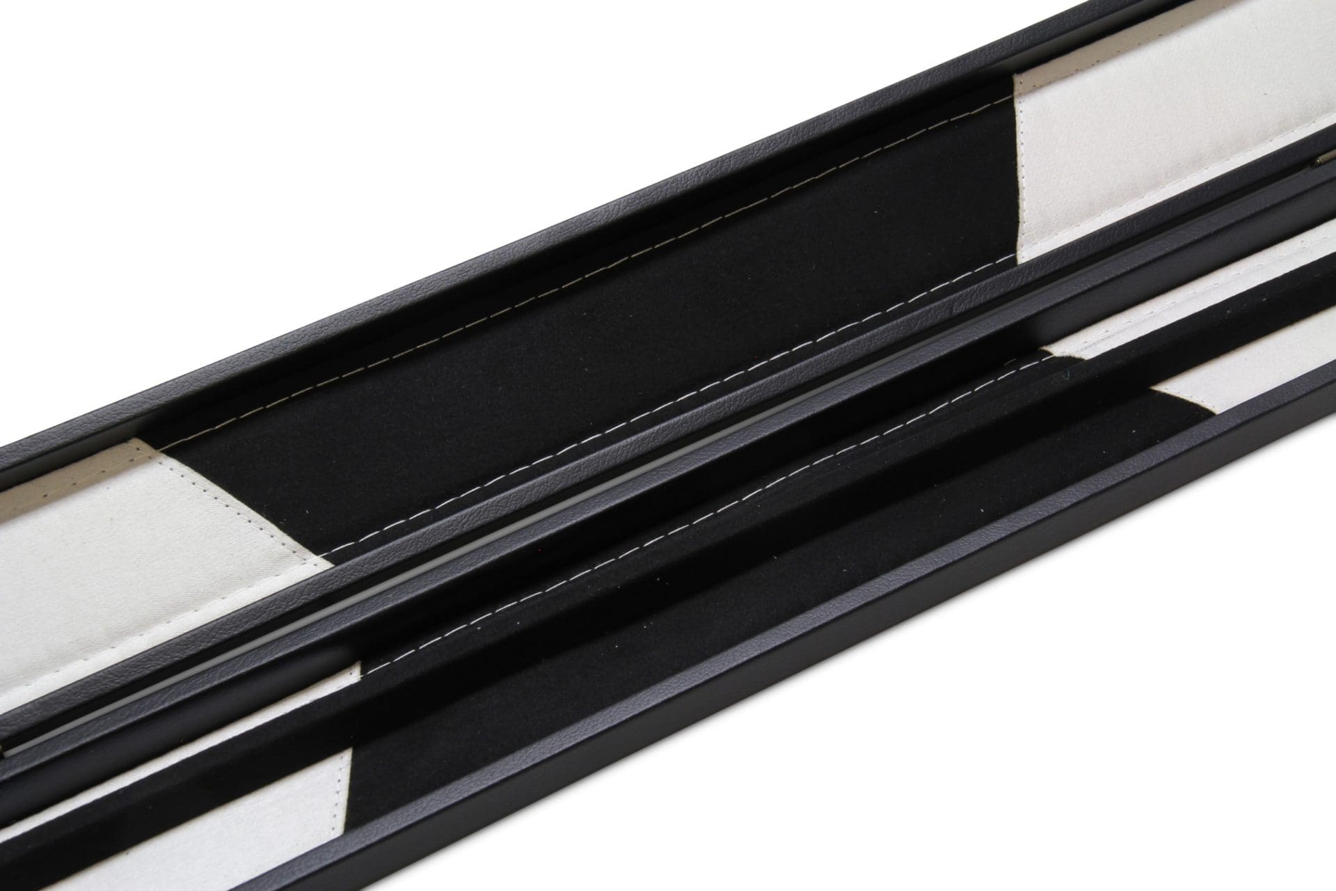 Plain black 42-inch junior hard cue case Cue + Case