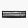Black wooden 2-player snooker scoreboard Cue + Case