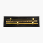 Mahogany effect 2-player snooker scoreboard Cue + Case