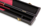 Deluxe chequered 1-piece cue case - 2 cues Cue + Case