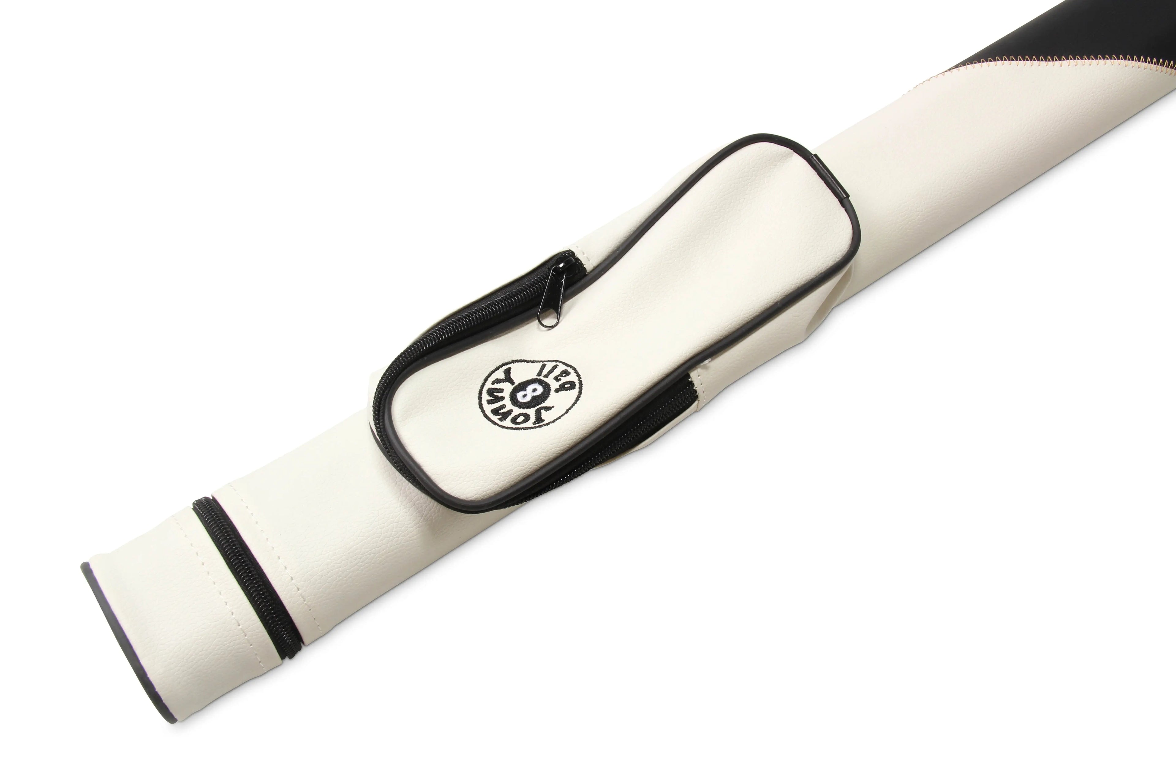 Jonny 8 Ball two-tone oval 2-piece cue case Cue + Case