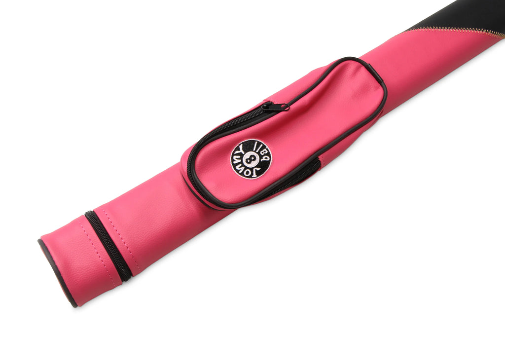 Jonny 8 Ball two-tone oval 2-piece cue case Cue + Case
