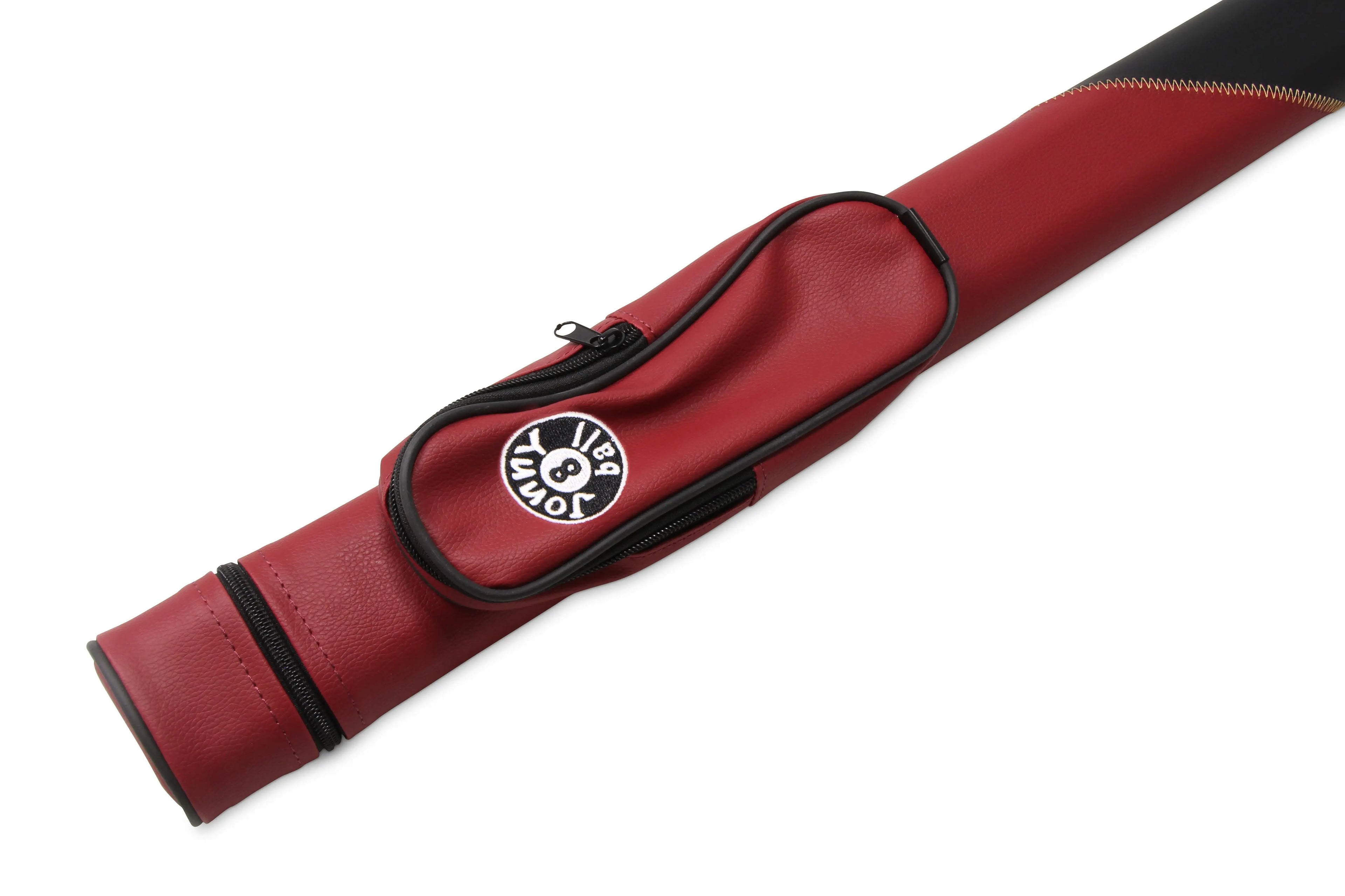 Jonny 8 Ball two-tone oval 2-piece cue case Cue + Case