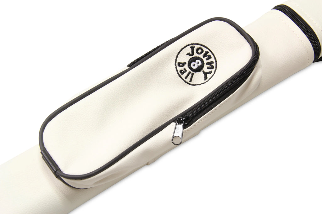 Jonny 8 Ball two-tone oval 2-piece cue case Cue + Case