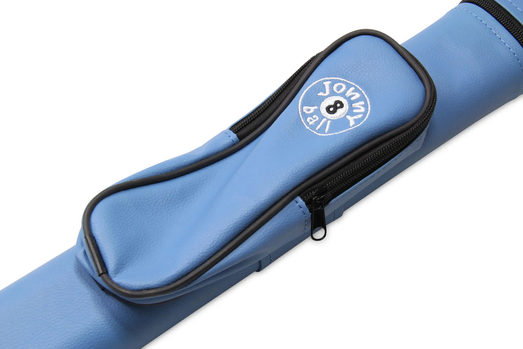 Jonny 8 Ball two-tone oval 2-piece cue case Cue + Case