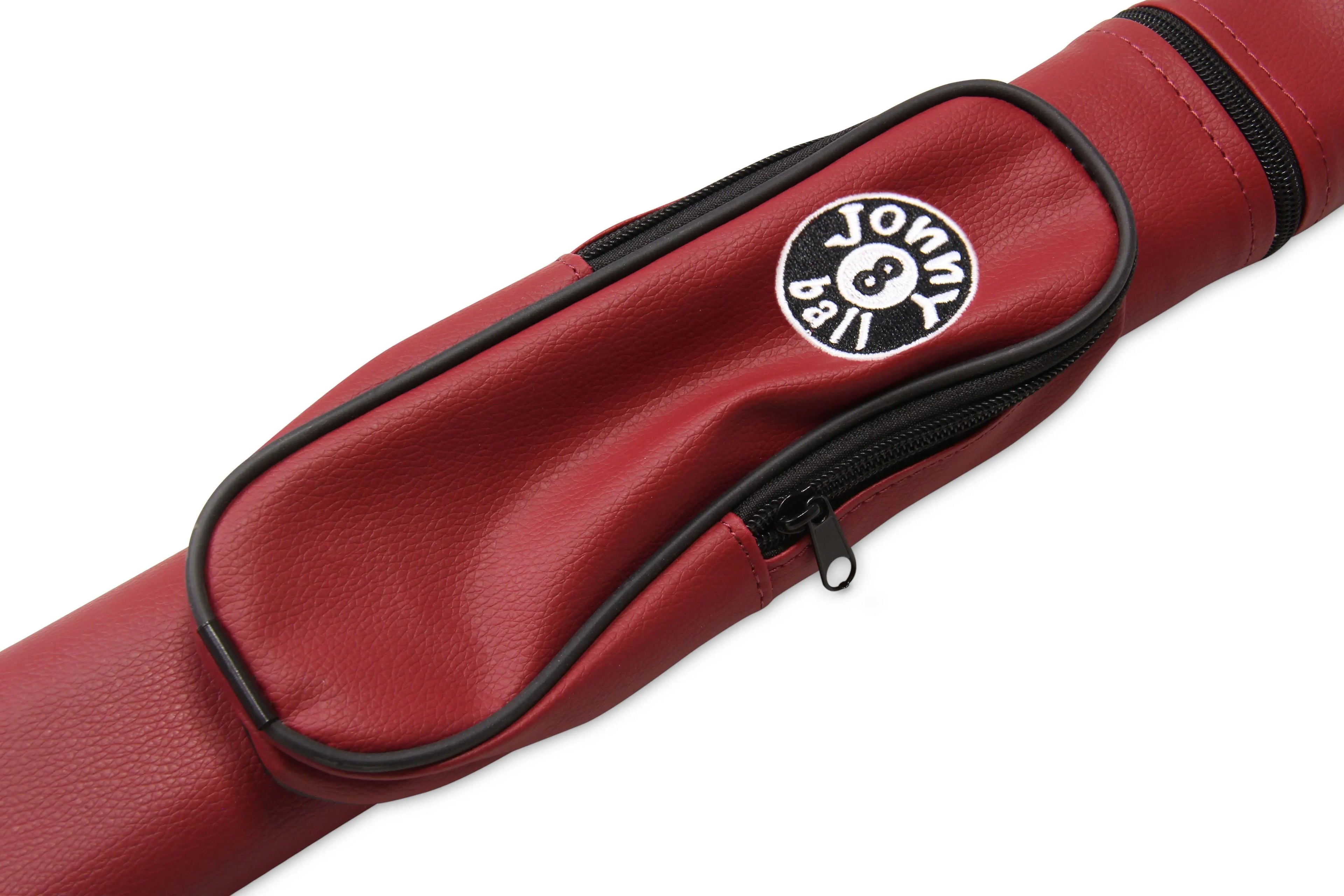 Jonny 8 Ball two-tone oval 2-piece cue case Cue + Case
