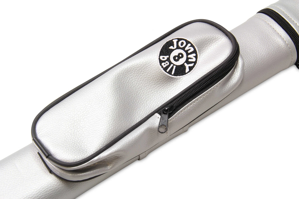 Jonny 8 Ball two-tone oval 2-piece cue case Cue + Case