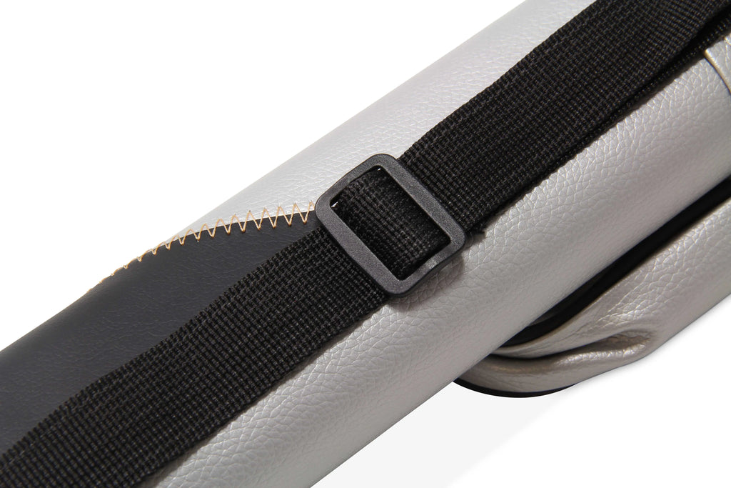 Jonny 8 Ball two-tone oval 2-piece cue case Cue + Case